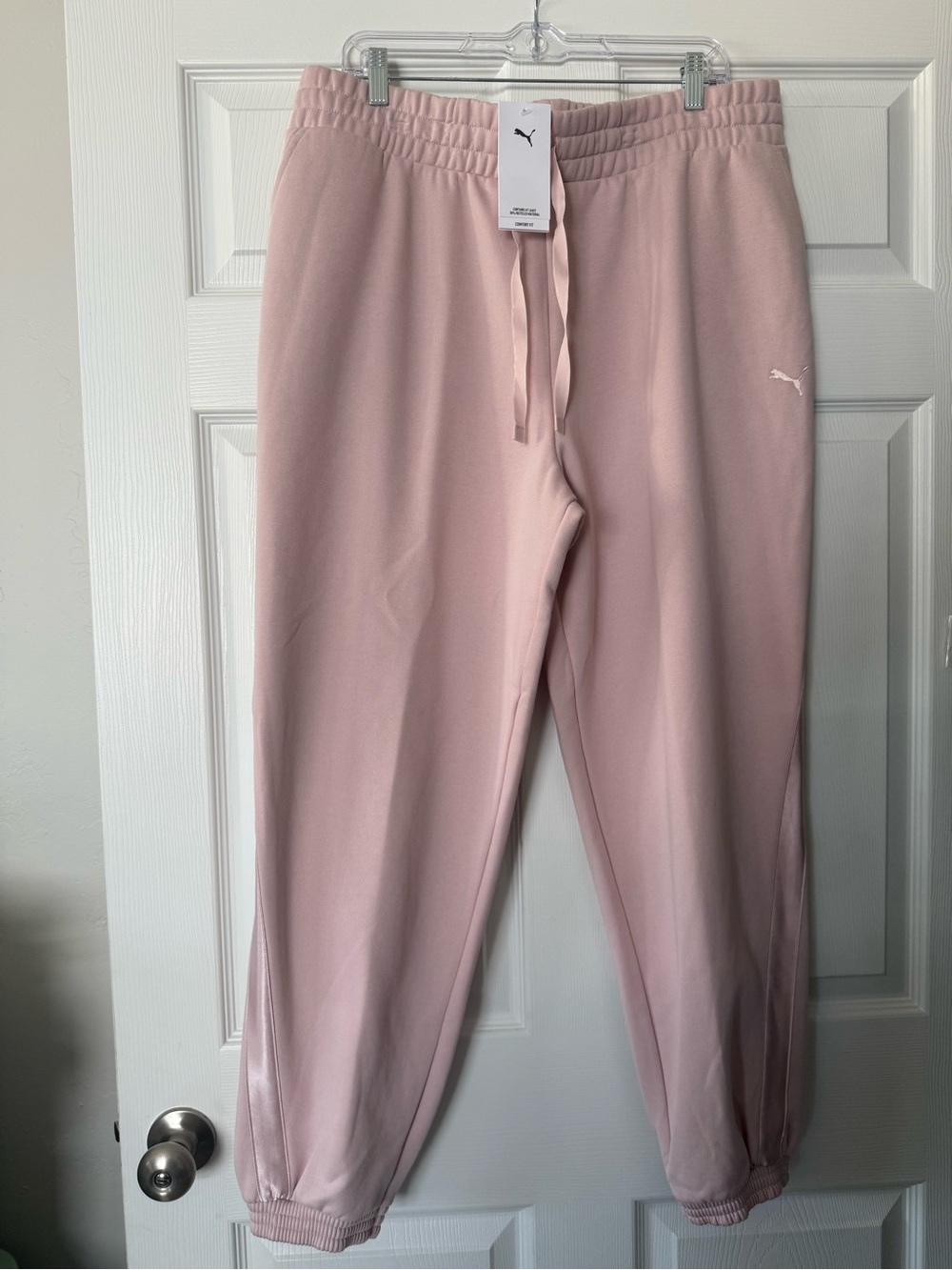 Puma Women’s Light Pink Jogger Sweatpants